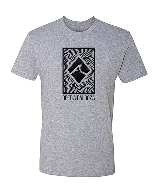 Reefapalooza block t-shirt
