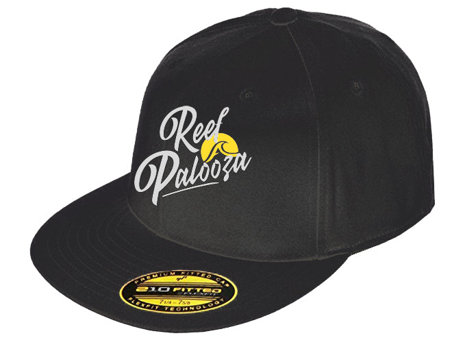Reefapalooza Black Flex fit hat
