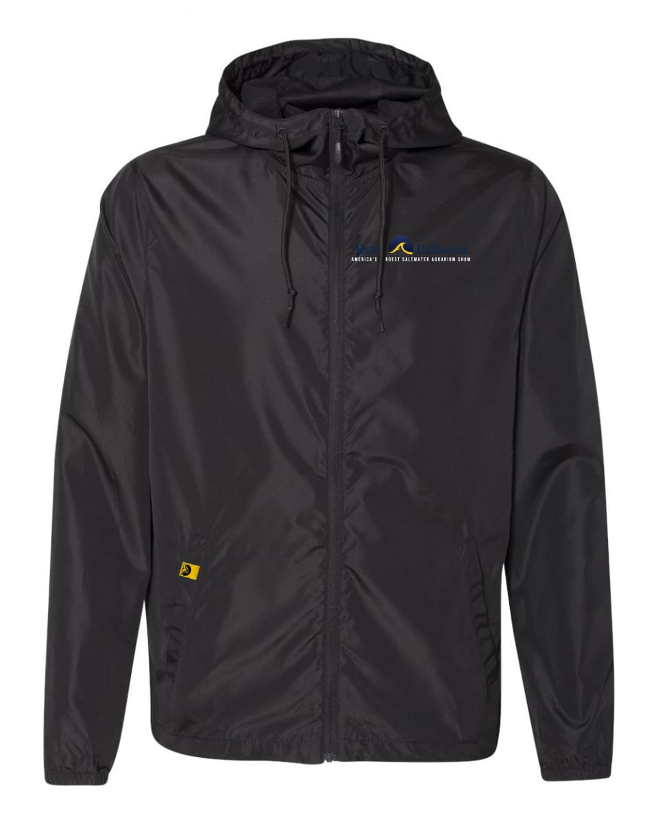 Reefapalooza black windbreaker